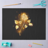 Golden roos (gouden roos) tissuepapier (Craft)