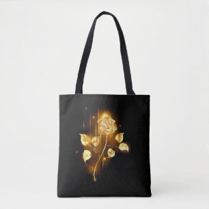 Golden roos (gouden roos) tote bag