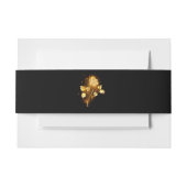 Golden roos (gouden roos) uitnodigingen wikkel (Voorkant Voorbeeld)