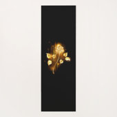 Golden roos (gouden roos) yogamat (Achterkant)