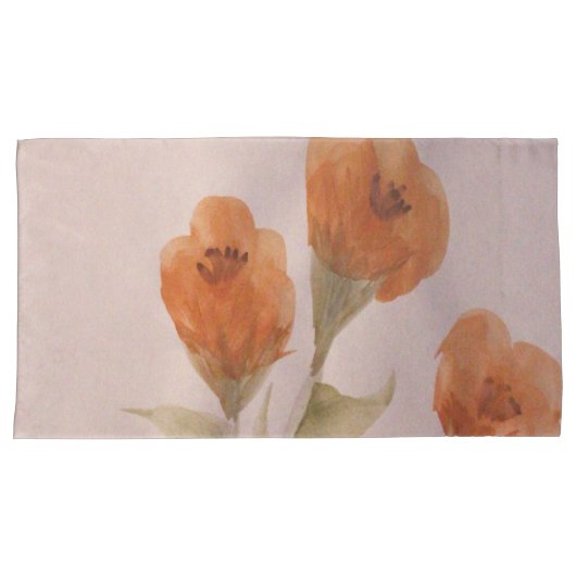 Golden Roos Kussensloop (Voorkant-Rechts)