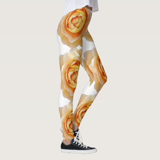 Golden roos leggings (Rechts)