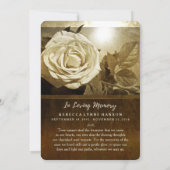 Golden Roos Nostalgia Bedankkaart (Achterkant)