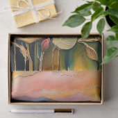 Golden Roos River Valley Sunrise II Tissuepapier (Geschenk)