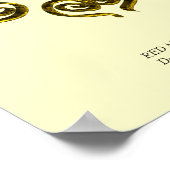 GOLDEN ROOS RUBY POSTER (Hoek)