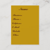 Golden Roos_ Visitekaartje (Achterkant)