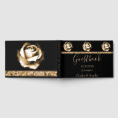 Golden Roos Weduwdag Guestbook Gastenboek (Volledig)