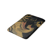Golden Rooster Bird Japans Classic Antiek Badmat (Gekanteld)