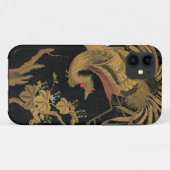 Golden Rooster Bird Japans Classic Antiek Case-Mate iPhone Case (Achterkant (horizontaal))