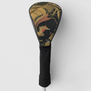 Golden Rooster Bird Japans Classic Antiek Golfheadcover