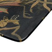 Golden Rooster Bird Japans Classic Antiek Snijplank (Hoek)