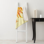 Golden Rooster Chicken Boerderij Animal Bird Art Sherpa Deken (In situ)