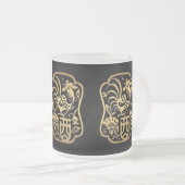 Golden Rooster Jaar 2017 Papercut Mok 2 (Voorkant rechts)