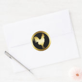 GOLDEN ROOSTER RONDE STICKER (Envelop)