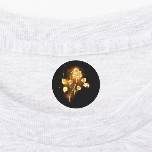 Golden rose ( gold rose ) labels (Aangebracht)