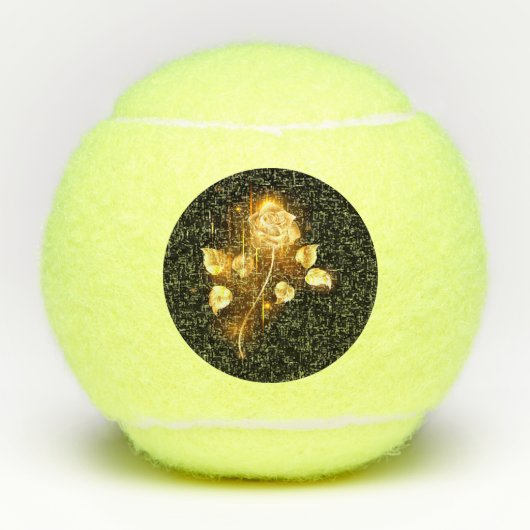 Golden rose ( gold rose ) tennisballen (Voorkant)