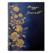 Golden Roses Prayer Journal Notitieboek (Voorkant)