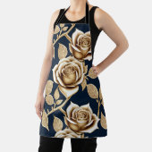 Golden Roses With A Metallic Finish Schort (Insitu)