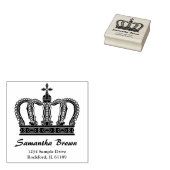 Golden Royal Crown I + je rug. en ideeën Rubberstempel (Gestempeld)