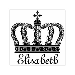 Golden Royal Crown I + je ruggengraat. en ideeën Zelfinktende Stempel