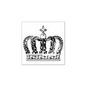 Golden Royal Crown II + je rug. en ideeën Rubberstempel (Afrduk)