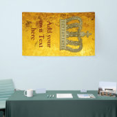 Golden Royal Crown II + je rug. en ideeën Spandoek (Beurs)
