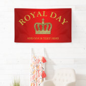 Golden Royal Crown II + je ruggengraat. en ideeën Spandoek (Insitu)