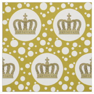 Golden Royal Crown II & Stippen + je rug. en idee Stof