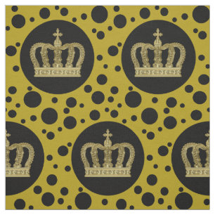 Golden Royal Crown II & Stippen + je rug. en idee Stof