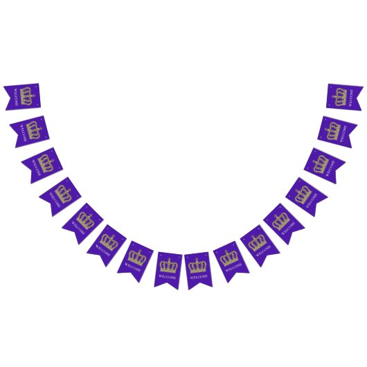 Golden Royal Crown III + je ruggengraat. en ideeën Vlaggetjes (Alle)