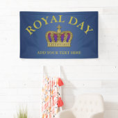 Golden Royal Crown IV + je ruggengraat. en ideeën Spandoek (Insitu)