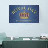Golden Royal Crown IV + je ruggengraat. en ideeën Spandoek (Beurs)