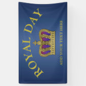 Golden Royal Crown IV + je ruggengraat. en ideeën Spandoek (Verticaal)