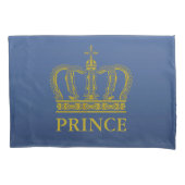 Golden Royal Crown + je ruggengraat. en ideeën Kussensloop (Voorkant-Links)