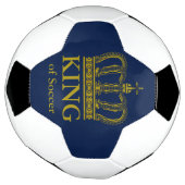 Golden Royal Crown + je ruggengraat. en ideeën Voetbal (Gedraaid)