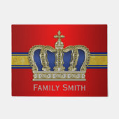 Golden Royal Crown V + je ruggengraat. en ideeën Deurmat (Voorkant)