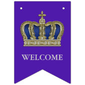 Golden Royal Crown V + je ruggengraat. en ideeën Vlaggetjes (Eerste vlag)