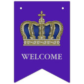 Golden Royal Crown V + je ruggengraat. en ideeën Vlaggetjes (Derde vlag)