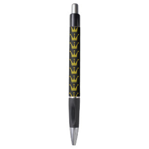 Golden Royal Crowns Border + jouw backgr. en ideeë Pen