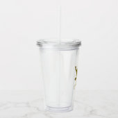 Golden Royal Lion Acryl Drinkbeker (Rechts)