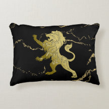 Golden Royal Lion Black Marmer
