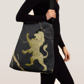 Golden Royal Lion Crossbody Tas (Dichtbij)