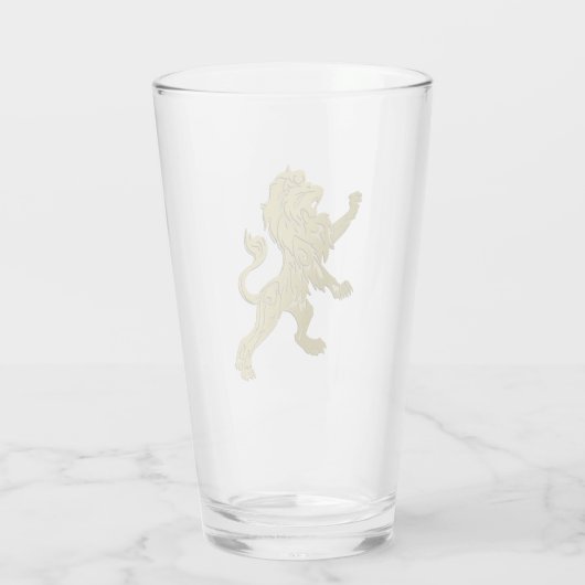 Golden Royal Lion Glas (Achterkant)