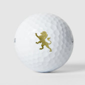Golden Royal Lion Golfballen (Voorkant)