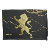 Golden Royal Lion Kussensloop (Voorkant)