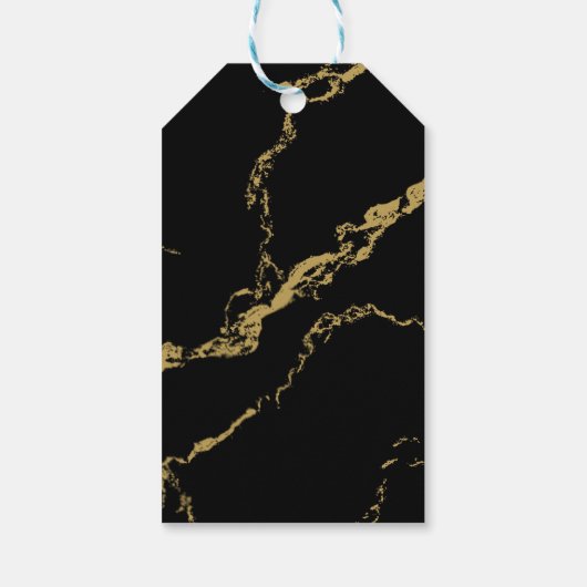 Golden Royal Lion Monogram Cadeaulabel (Achterkant)