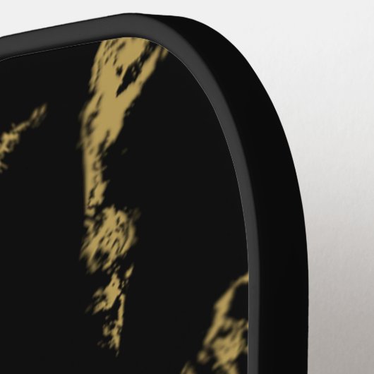 Golden Royal Lion Monogram Pickleball Paddle (Links Detail)