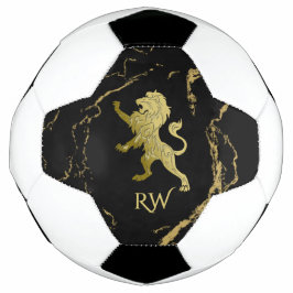 Golden Royal Lion Monogram Voetbal