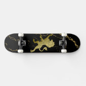 Golden Royal Lion Persoonlijk Skateboard (Horizontaal)