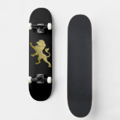Golden Royal Lion Persoonlijk Skateboard (Voorkant)